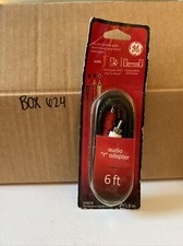 GE Audio "Y" Adapter 6 ft. - #32602 NEW