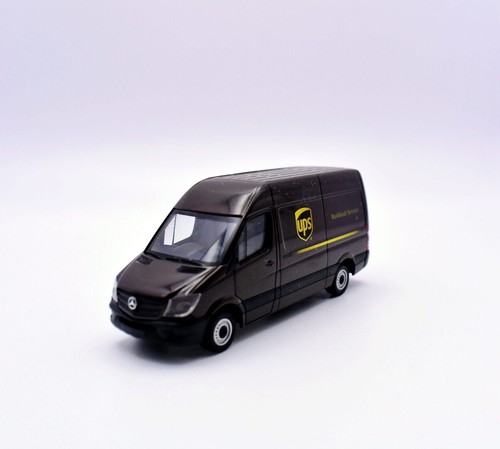 modellino auto furgone scala 1:87 herpa mercedes benz sprinter UPS modellismo