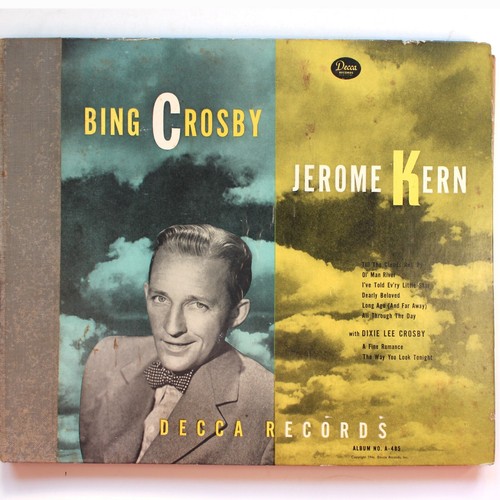 Bing Crosby – Sings Songs By Jerome Kern – 4 Records - 78 RPM