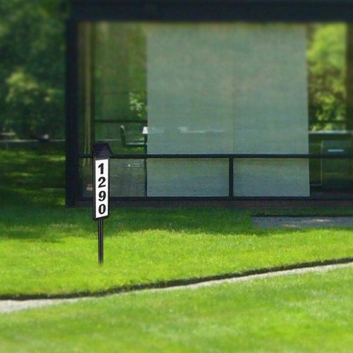 Solar Home Address Sign, House Numbers Lighted Address Plaque Outdoor Waterp ✨r - Picture 10 of 15