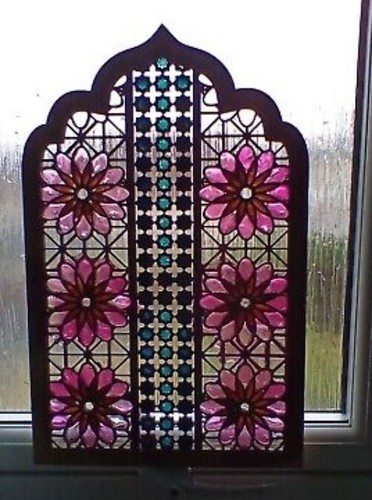 Church Window Decorative Laser Cut Arch Prayer Screen Wall Sculpture Panel 001 - Picture 6 of 9