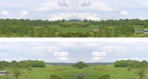 Derbyshire Village Oo Backscene (15x10 ’) Pack D Art Printers 203d