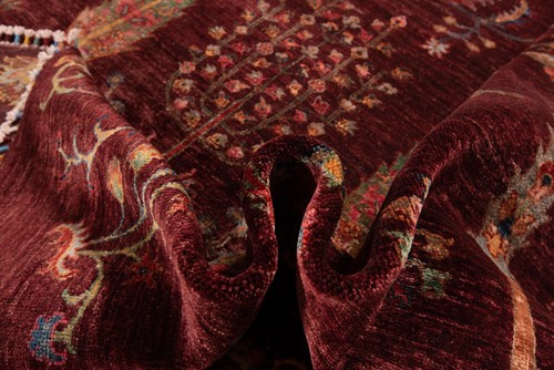 Ziegler Alfombra Oriental Anudada a Mano 298x212 cm-Fine, Carpet, Manta, Braun - Picture 12 of 13