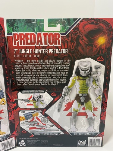Lanard Predator serie 7"" City Hunter Predator & Jungle Hunter Predator nuevo en caja - Imagen 9 de 13