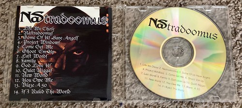 NASTRADOOMUS CD Slimcase OG 1ST ISSUE 2003 Nas MF Doom Lauryn Hill Mobb Deep VG - Imagen 2 de 4