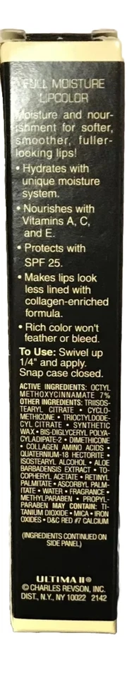 Lipsticks Ultima ll Full Moisture Lip Color SPF 25 MOCHA ICE - Image 2 of 2