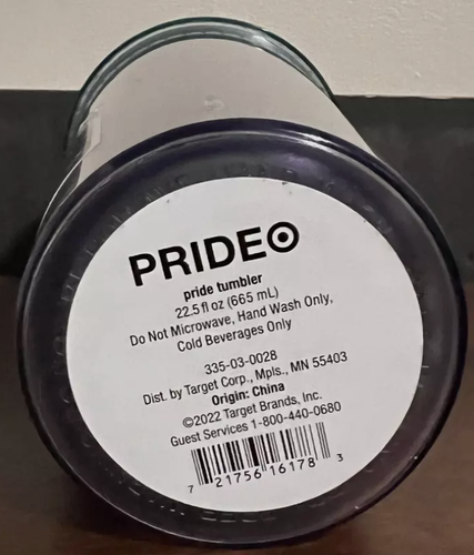 PRIDE 22.5 Fl OZ Tumbler - Picture 4 of 4
