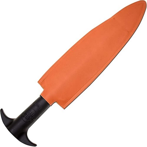 Wikinger Speerkopf High Carbon Stahl aus dem 10. Jahrhundert mit Lederscheide - Bild 4 von 5