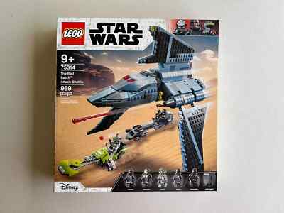 LEGO STAR WARS THE BAD BATCH ATTACK SHUTTLE SET 75314