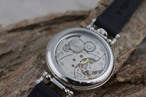 Men's watch. Mechanical Watch IWC. Vintage movement. Gift for collectors. - Picture 10 of 14