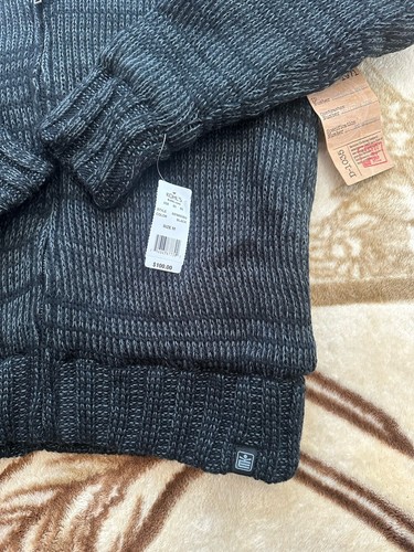 Machine Clothing Co. 1971 Men's Faux Fur Hooded Sherpa Jacket Black size M $100 - Picture 2 of 6