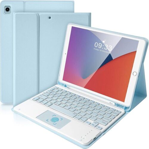 Touchpad Keyboard Smart Case Mouse For Samsung Galaxy Tab A9 Plus A8 S9 FE S8 S7 - Picture 7 of 57