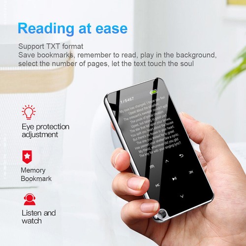 Sport Portable Bluetooth MP4/MP3 Lossless Music Player FM Radio Recorder 1 1 - Picture 12 of 14