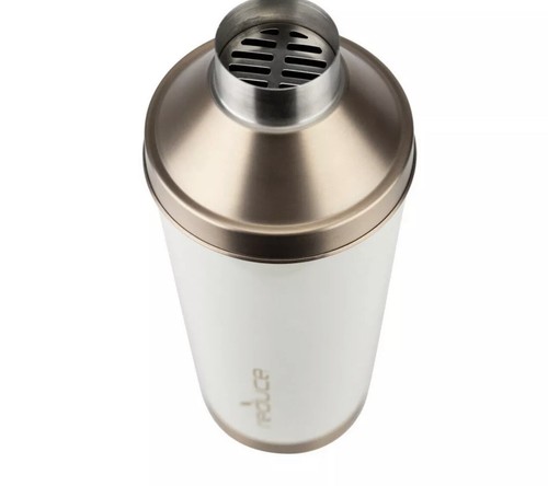 Reduce, 3 Pc - Cocktail Shaker w 10-oz. Lowball Tumblers Set Cream. New - 第 5/5 張圖片