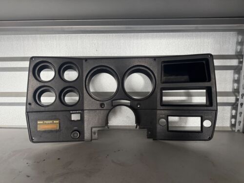 1973-1987 Chevy GMC C/K Truck DASH GAUGE BEZEL 1984 Black