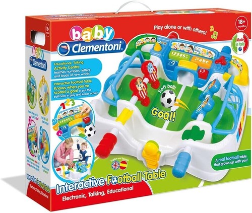 Clementoni 61289 Interaktiver Fußballtisch