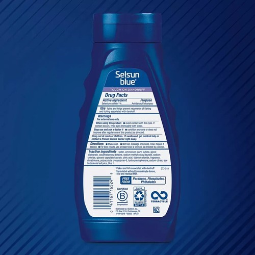 Selsun Blue 2-in-1 Anti-Schuppen Shampoo & Conditioner 325ml Maximale Stärke - Bild 4 von 4