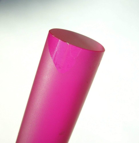 X-Large 2111ct RUBIN LASERSTAB 14,5 Zoll lang POLIERTE ENDEN 3/4 Zoll Durchmesser - Bild 6 von 9