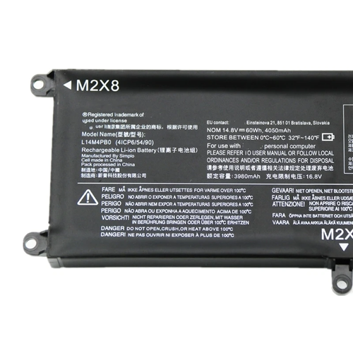 New L14M4PB0 L14S4PB0 Battery for Lenovo Savior Savers 14-ISK 15-ISK 60W - Picture 2 of 6