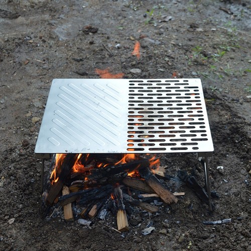 Titanium BBQ Plate with Air Ventilation Easy Assembly and Temperature Control - Picture 1 of 7