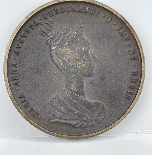 Medalla Maria Anna Augusta Ferdinandi I Imp et Regis (Mü 32) - Imagen 1 de 3