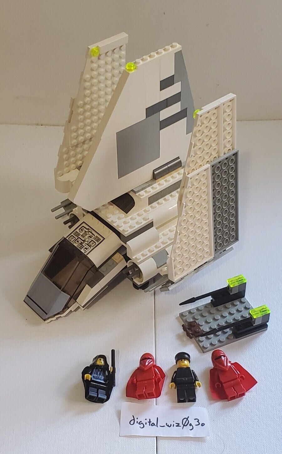 2001 LEGO 7166 Star Wars Imperial Shuttle - 100% Complete - Near Mint - vintage
