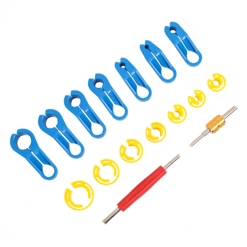 16PCS AC Fuel Line Quick Disconnect Tools Set 7 Size Car Removal Tool Kit New - Bild 11 von 14