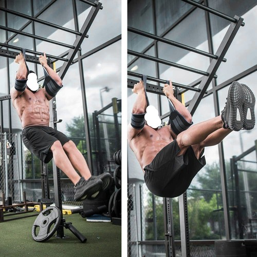 Ab Straps for Hanging Leg Raises - Heavy-Duty, Padded, Adjustable & Durable Desi - Picture 15 of 24