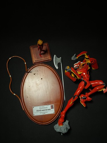 Evangelion EVA-01, EVA-02 Vintage MUSASIYA Garage Kit 1996 Assembled and Painted - Bild 24 von 24