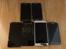 6 Samsung Phones Untested - Parts / Repair / Salvage / Not Working