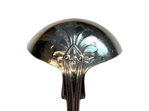 United States Navy KINGS Pattern ANCHOR U•S•N Silverplate Gravy Ladle - Picture 7 of 7