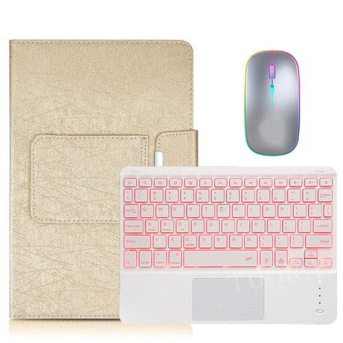 Universal Tasche Hülle Für 10-10.1 Zoll Tablet Bluetooth QWERTZ Tastatur Maus DE - Bild 126 von 170