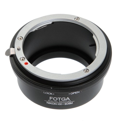 Adapter Ring Nikon G Lens for EOS M6 Mark II M50 Mark II M200 M100 M6 Mirrorless - Picture 5 of 11