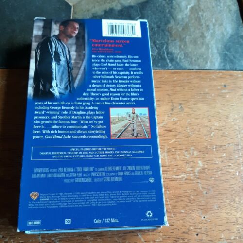 Cool Hand Luke (VHS, 1998) PAUL NEWMAN,STROTHER MARTIN Ex w/Theatrical trailers - Picture 4 of 6
