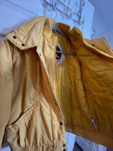 Chaqueta vintage amarilla Top Hitz by Freddi-Gail para mujer talla M, repelente al agua - Imagen 12 de 22