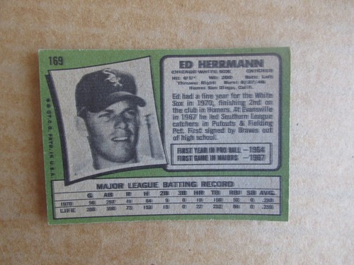 1971 TOPPS BASEBALL CARD SINGLES #1-260 COMPLETE YOUR SET U-PICK UPDATED 11/12 - Picture 231 of 356