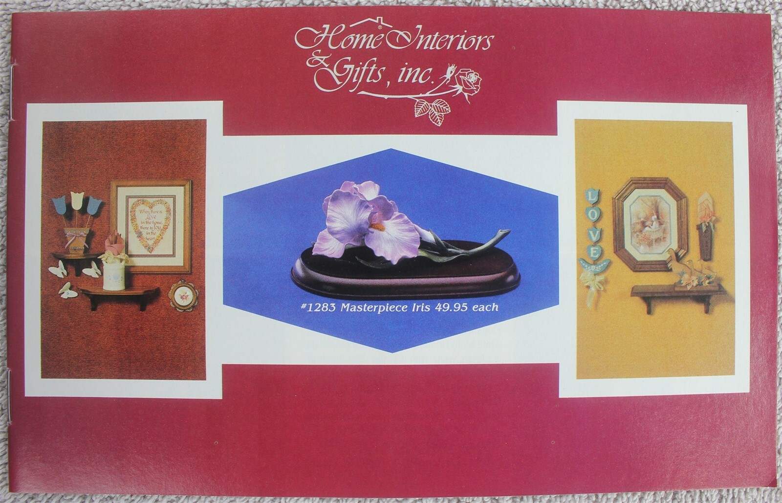 Home Interiors & Gifts (Happy House Ideas) 1986 Catalog Brochure 9950