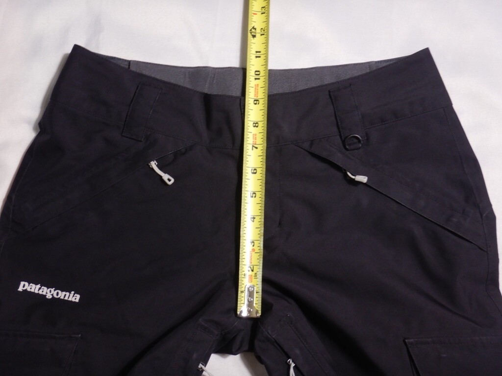 Patagonia Women's SNOWBELLE PANTS Ski Snowboard RECCO Black