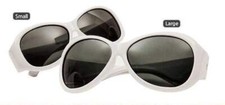 Big  Little Kids Matching Wrap Around Sunglasses - Retro Shape