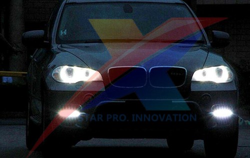 π₯ For BMW X5 E71 2011-2013 2pcs LED White DRL Daytime Running Lights Refit - Picture 10 of 12