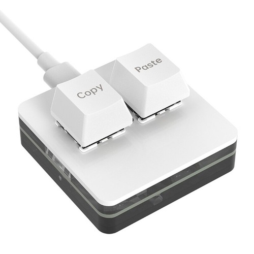 2 Key Mechanical Keypad with USB C Connection and Color Lighting Easy to Use - Picture 7 of 14