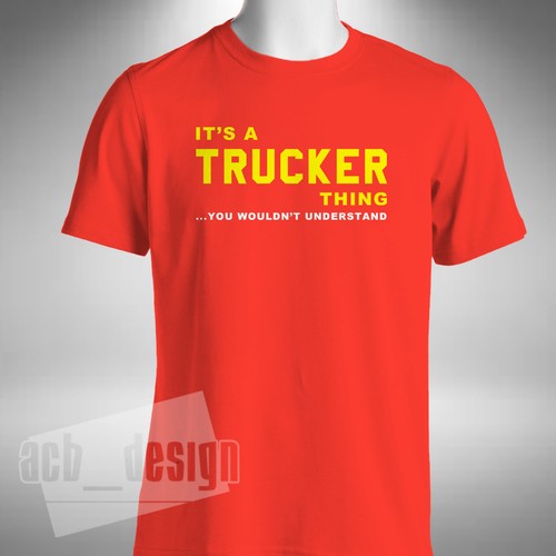 Trucker T-Shirt Funny Lorry Heavy Goods Truck Driver Sizes Small to 5XL - Picture 4 of 5