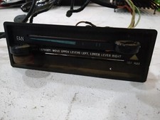Used original Porsche 911 G Model 1974- Heating control panel in black 3 knob