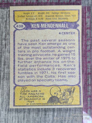1979 Topps Football Cards Complete Your Set - U PICK - Picture 385 of 480