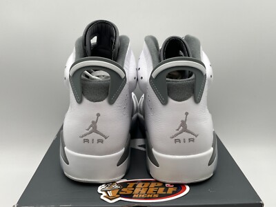靴 NIKE AIRJORDAN6 RETRO25.5cm Neutral Grey Nike Air Jordan 6 CT8529-062 Retro Hare Silver True Red