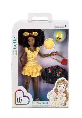 Disney Parks Store Ily 4EVER inspiriert von Belle Beauty & The Beast 11 Zoll Puppe NEUWERTIG - Bild 2 von 2