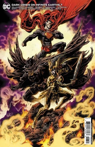 DARK CRISIS ON INFINITE EARTHS #7 (KYLE HOTZ 1:50 VARIANT)(2022) COMIC ~ DC