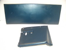 1965 Chrysler Imperial Blue Padded Dash Trim 2 Pcs Oem Lebaron Crown