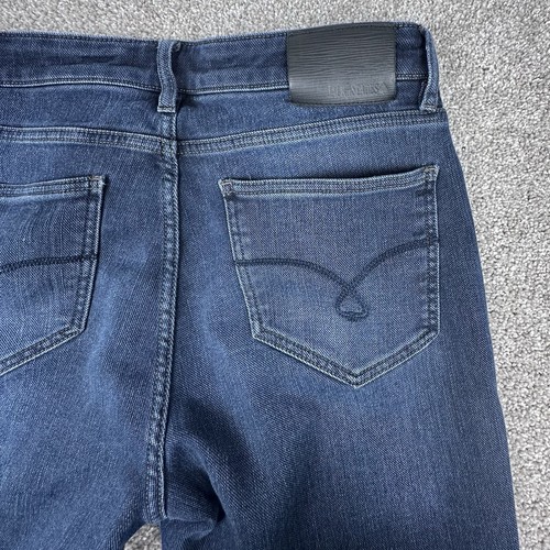 Jack of Spades Jeans Mens 33x32 High Roller Dark Blue Straight Leg Stretch Denim - Bild 16 von 18