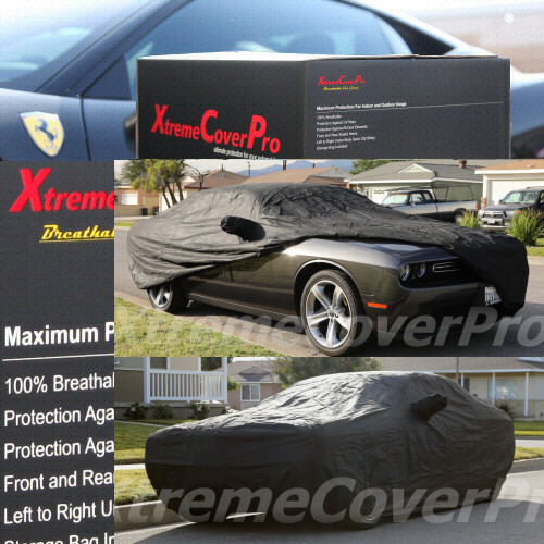 CUSTOM FIT CAR COVER FOR 2015 2016 DODGE CHALLENGER Breathable Black - Bild 1 von 1